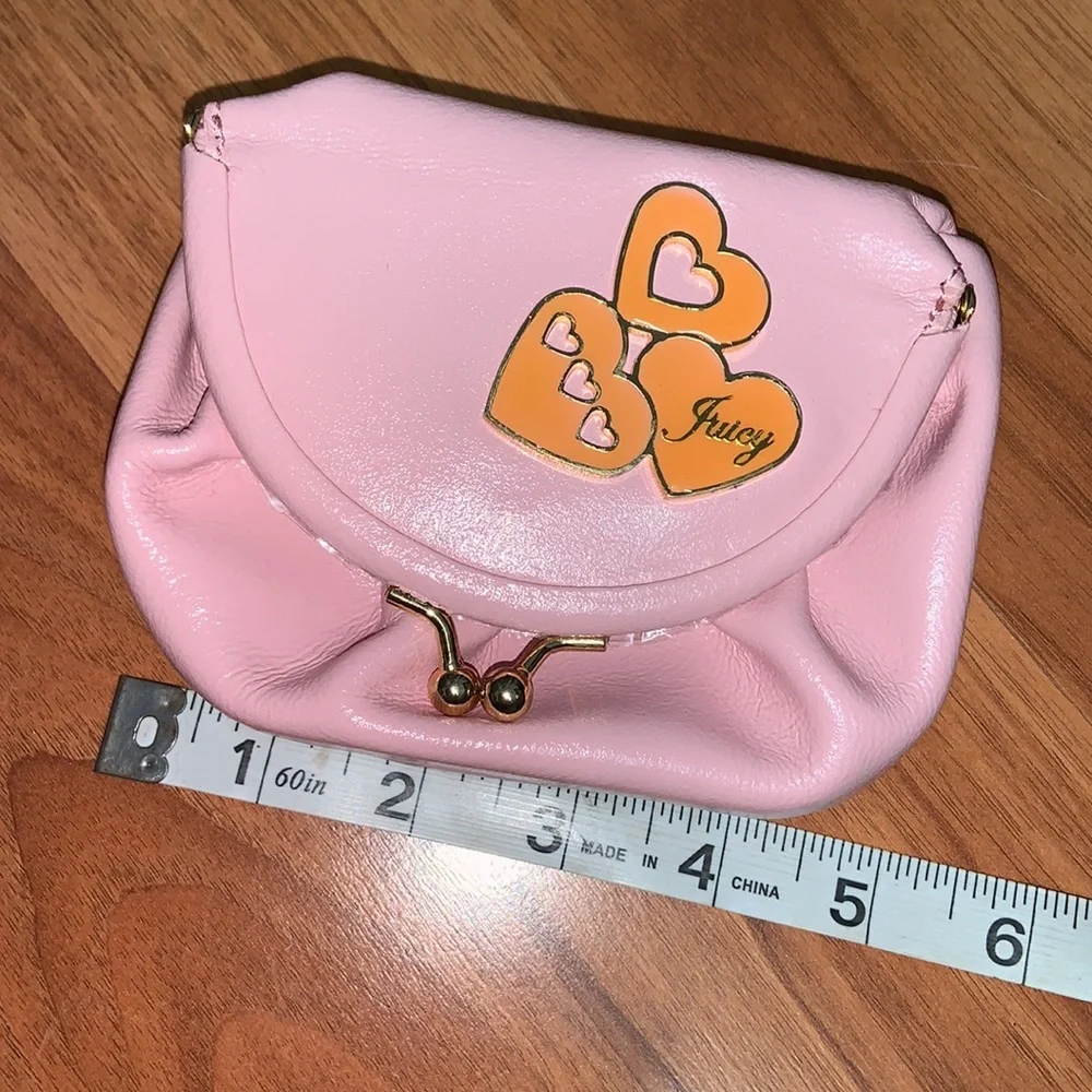 NWT Original Juicy Couture Cosmetic Kisslock Pouch